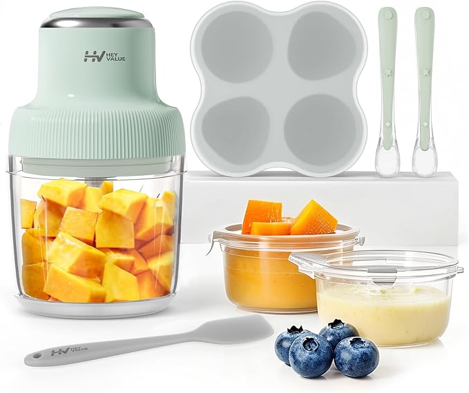 HEYVALUE Baby Food Maker, 13-in-1 Baby Food Puree Blender, by HEYVALUE