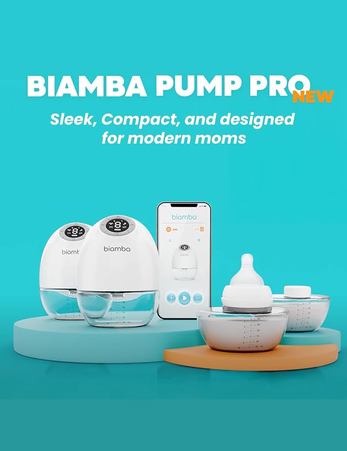 Pump Pro Portable Breast Pump Hands Free - 180mL Capacity Wearable - Image 8