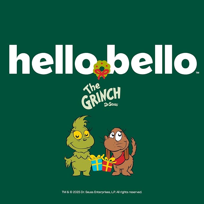 Hello Bello Dr. Seuss Baby Grinch Premium Diapers, Size 1, 82ct Plus Bonus - Image 9