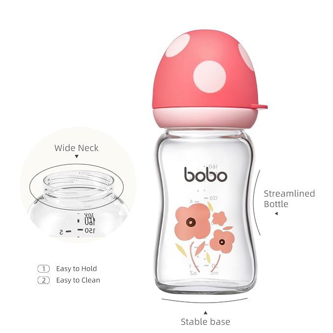 YOHKOH Natural Glass Baby Bottle - Image 4