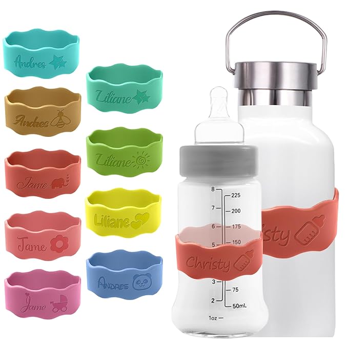Personalized Baby Bottle Labels by Betenshtresk