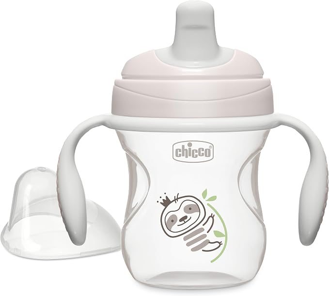 Chicco Semi-Soft Trainer with Bite-Resistant Spout and Spill-Free Lid 7oz. | by ChiccoUSA