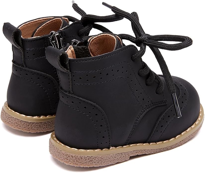 BMCiTYBM Baby Boys Girls Boots Infant Shoes First Walking Booties - Image 5