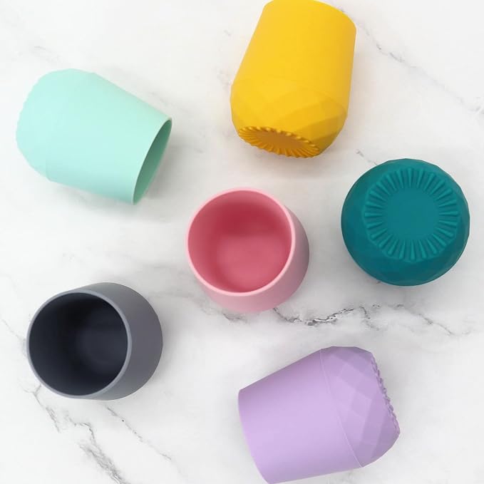 2 Pack Tiny Cup for 4+ Months | Silicone Baby Cups 6-12 Months, Infant Training - Image 7
