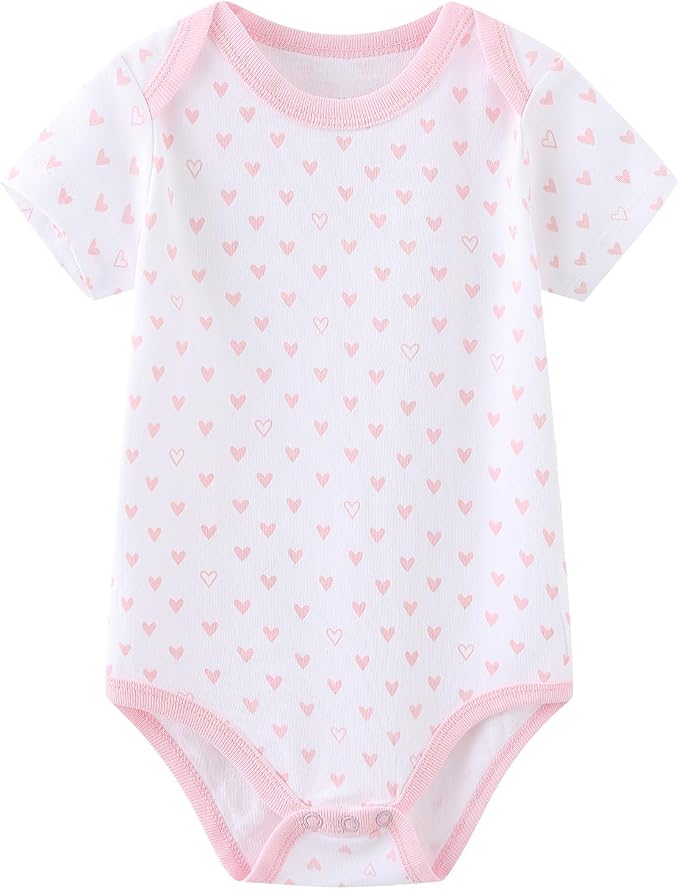 Baby Bodysuit and Pant Set 10-pcs Cotton Soft Newborn Boy Girl Clothes Outfits - Image 3