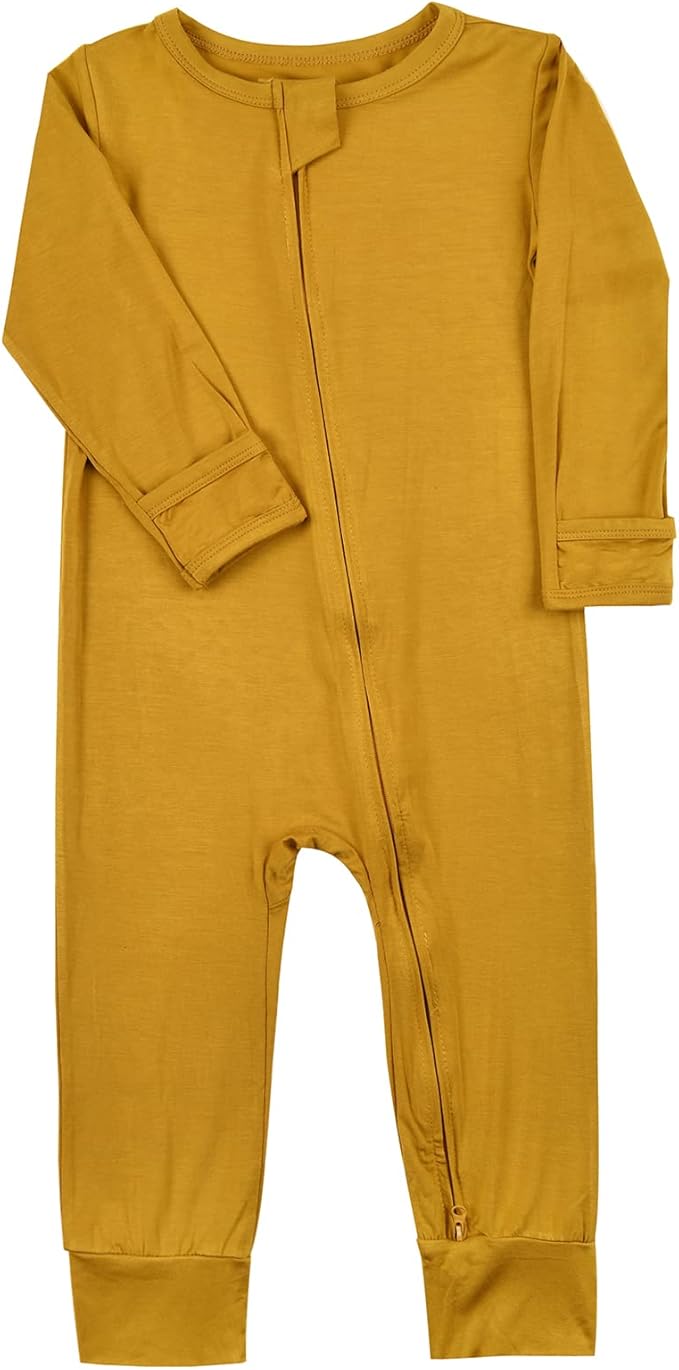 Aablexema Baby Footless Pajamas Zipper by Aablexema