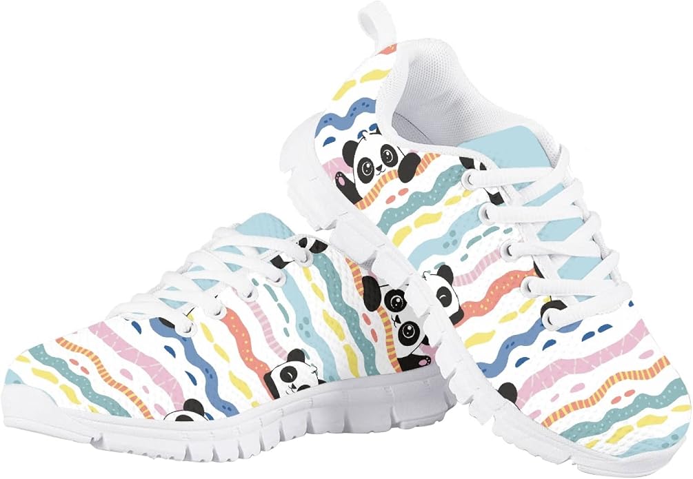 MARSVOVO First Shoes for Walking Boy Girl Athletic Lightweight Flexible Lace-up - Image 2