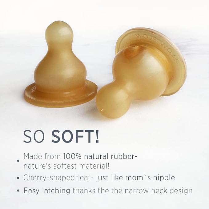 HEVEA Standard Neck Glass Baby Bottles - Image 4