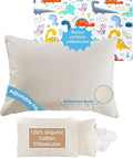 LOFE Organic Plilow with Cartoon Pillowcase by Lofe