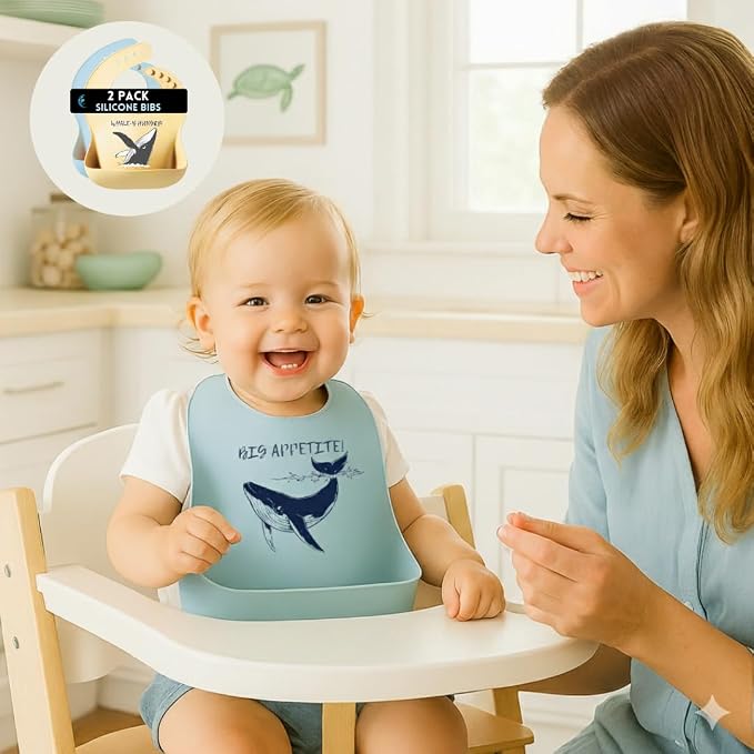 Animal Silicone Bibs for Babies - Image 2