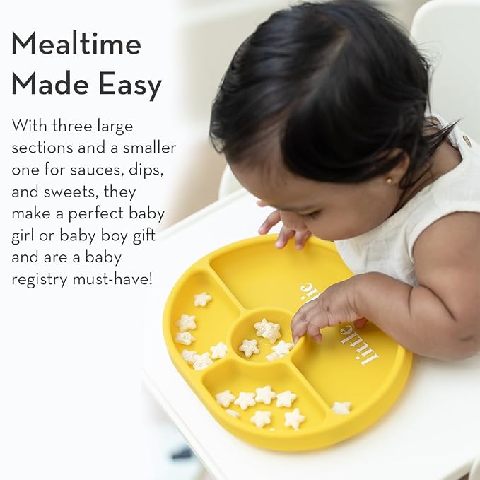 Bella Tunno Suction Plate for Babies & Toddlers, Self-Feeding Dish for Baby Led - Image 3