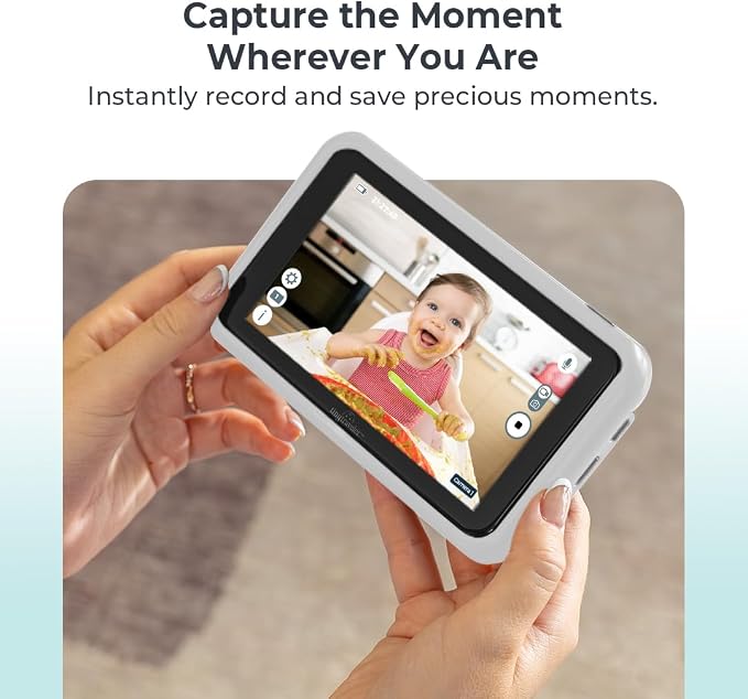 Tiny Traveler 5” HD Touch Screen Baby Car Monitor – Hackproof, No WiFi Baby - Image 5