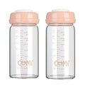 COMI Wide Neck Glass Breastmilk Collection n Storage Bottle, 8oz by COMI