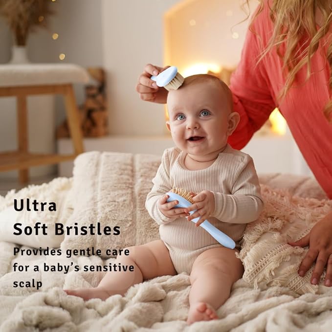 Baby Hair Brush Set for Newborns - Image 3