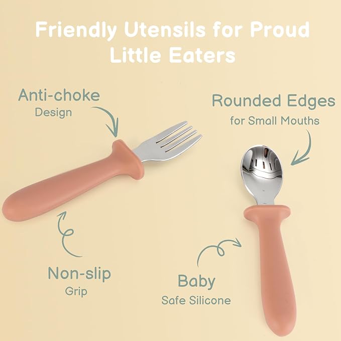 6 Pack Toddler Utensils, kids Silverware - Image 4