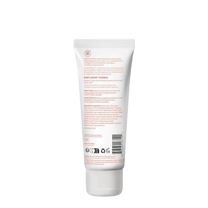 ATTITUDE Body Cream for Baby, EWG Verified, Made - Image 7