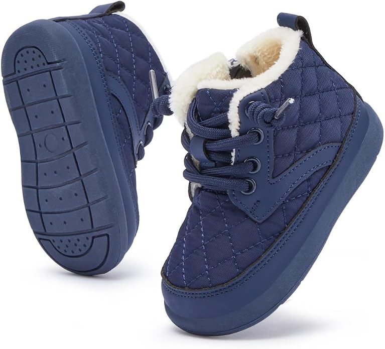 BMCiTYBM Baby Boy Girl Snow Boots Waterproof Winter Warm Booties Nonslip - Image 3