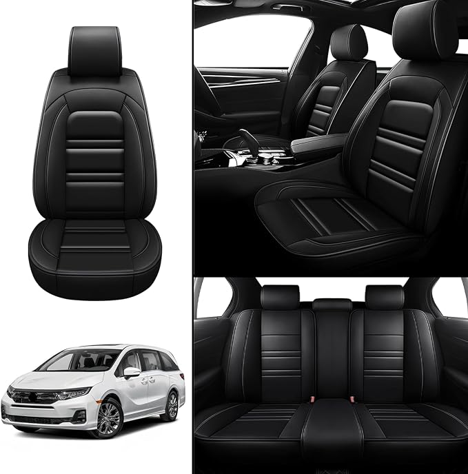 Seat Covers for Honda Odyssey 2005-2025 | 5-Seats Leather Seat Covers - Image 2