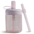 Moonkie Baby Straw cup | Silicone Toddler Sippy Cup Training Cup by Moonkie