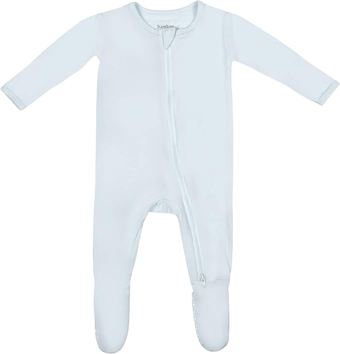 Bamboo Little Soft Baby Footie Pajamas, Baby Clothes, Newborn Sleepers by BambooLittle
