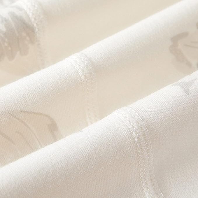 100% Organic Cotton Soft 0-6 Months Unisex Footless Newborn Baby Sleepers - Image 4