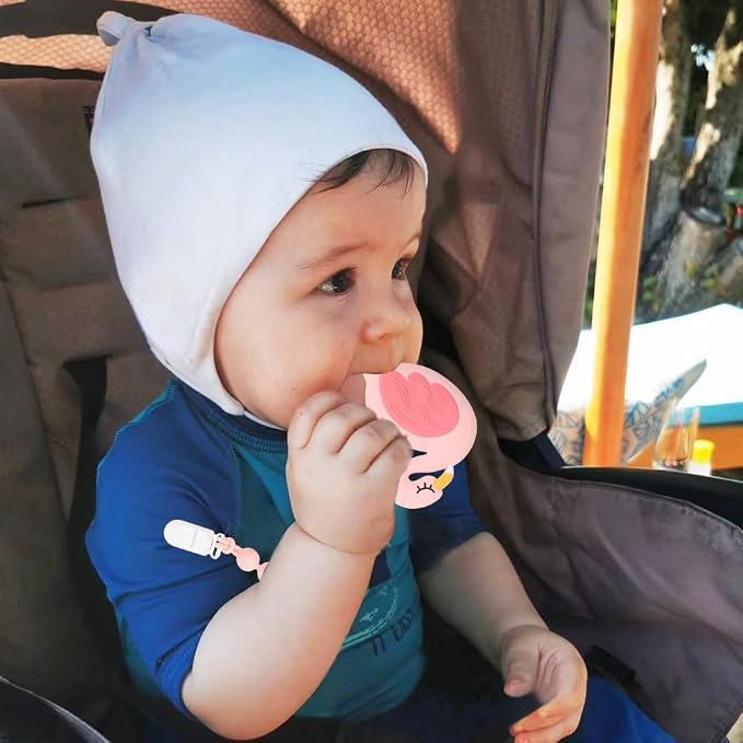 Baby Teething Toys, Food Grade Silicone Teether - Image 6