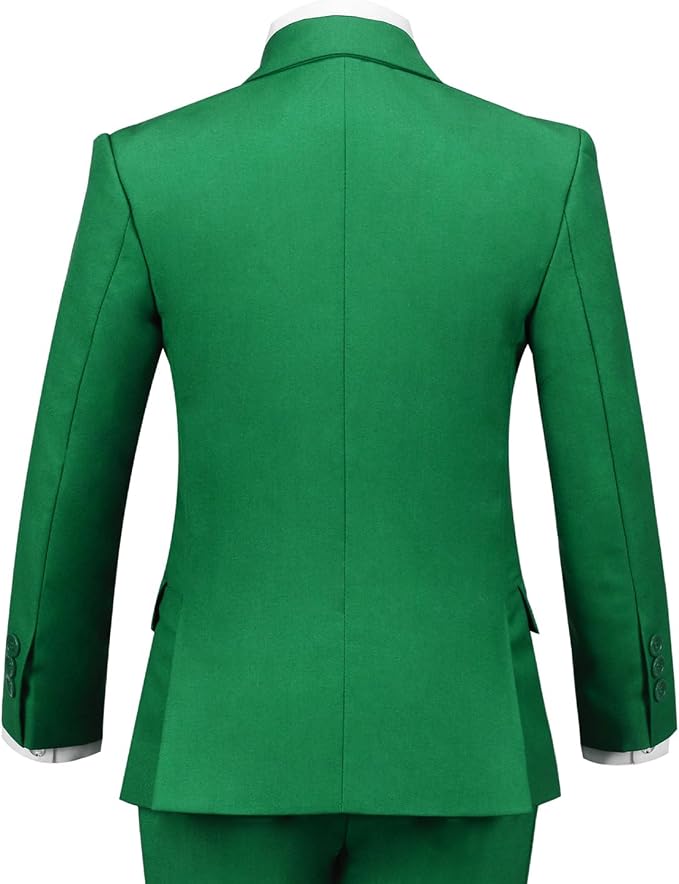 Boys Suit for Kids Tuxedo Suits for Wedding Formal Suit Set Toddler Boy Dress - Image 5
