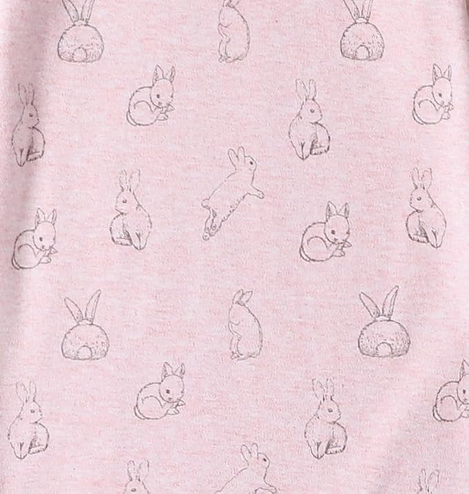 Owlivia Organic Cotton Baby Boy Girl Zip up Sleep 'N Play Pjs, Long Sleeve - Image 3