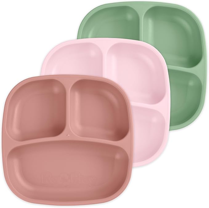 Re-Play Toddler Plates with Dividers by Re-Play