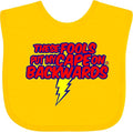 inktastic These Fools Put My Cape on Backwards ® Baby Bib by Inktastic