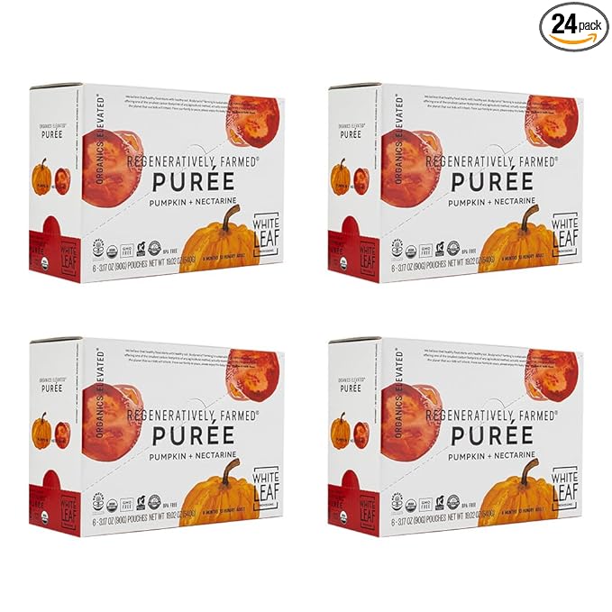 White Leaf Provisions Organic Purees / Baby Food Pouches by WhiteLeafProvisions