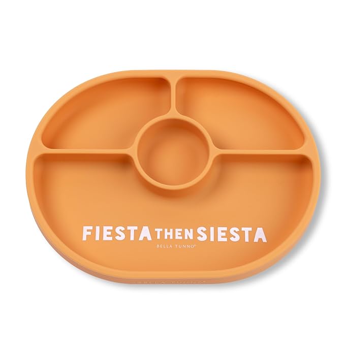 Bella Tunno Suction Plate for Babies & Toddlers, Self-Feeding Dish for Baby Led by BellaTunno