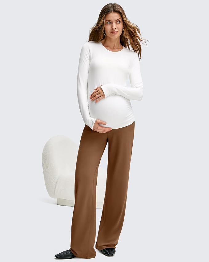 G4Free BareFeel Maternity Dress Yoga Pants - Image 6