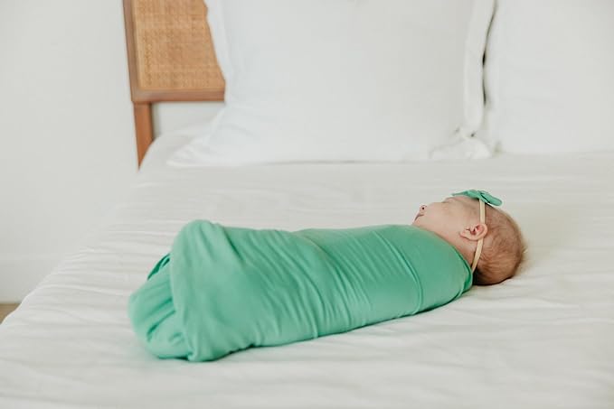 Copper Pearl Baby Swaddle Blanket - Image 4