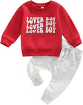 Toddler Baby Boy Clothes Solid Color Long Sleeve Crewneck Sweatshirt Top Casual by MABABY