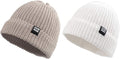 JANGANNSA Simple Knitted Baby Beanie Hip-Hop Boys Winter Hat Toddler Kids Bonnet by JANGANNSA