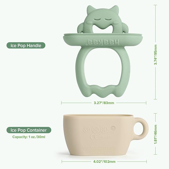 Haakaa Chilly Monster Breastmilk Popsicle Molds, Silicone Popsicle Molds - Image 9