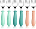 6-Pack Stainless Steel Toddler Forks by PimoysLivingNecessities