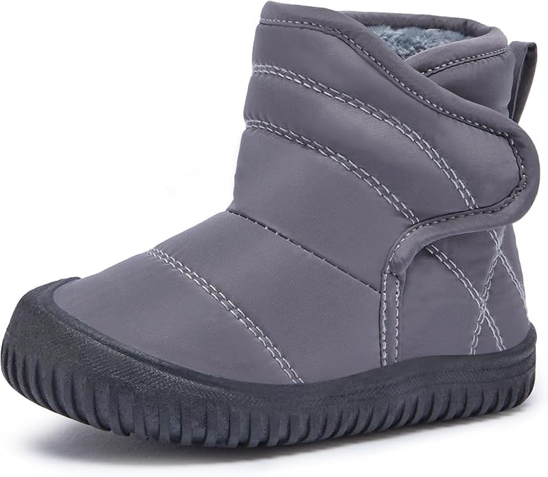 BMCiTYBM Toddler Baby Snow Boots Winter Shoes Boys Girls Cold Weather Baby Faux by BMCiTYBM