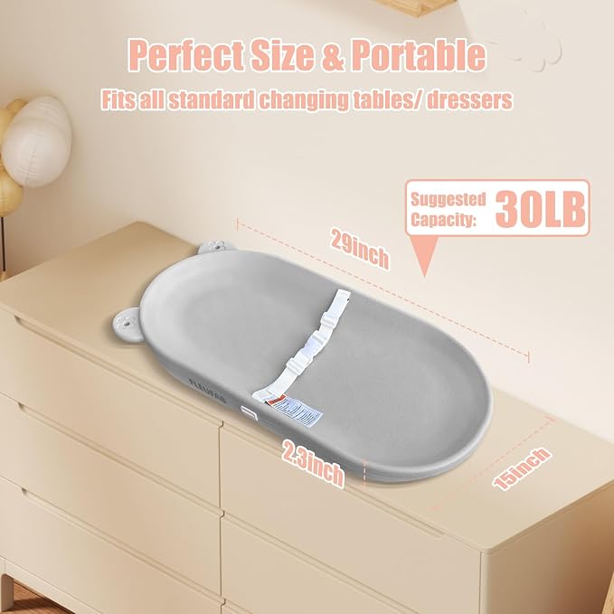 Waterproof Baby Changing Pad, Lightweight and Portable Changing Table - Image 5