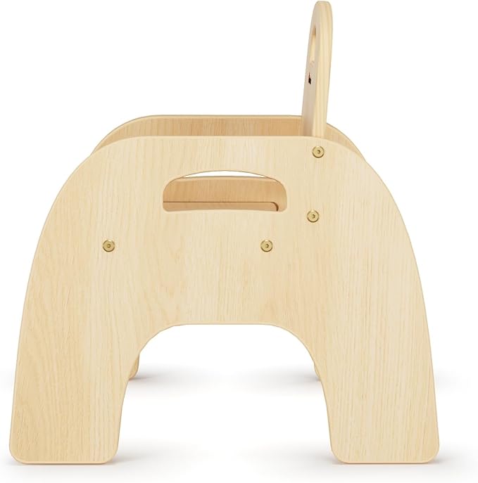 Foundations Simple Sitter Low Wood Feeding Chairs Multipack, Wide No-Tip Base - Image 4