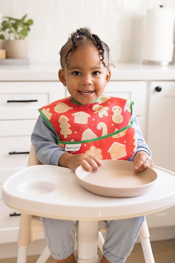 Tiny Twinkle Mess Proof Baby Bibs - Image 4