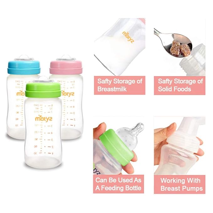 Matyz 4-PACK Breastmilk Storage Bottles - Image 4