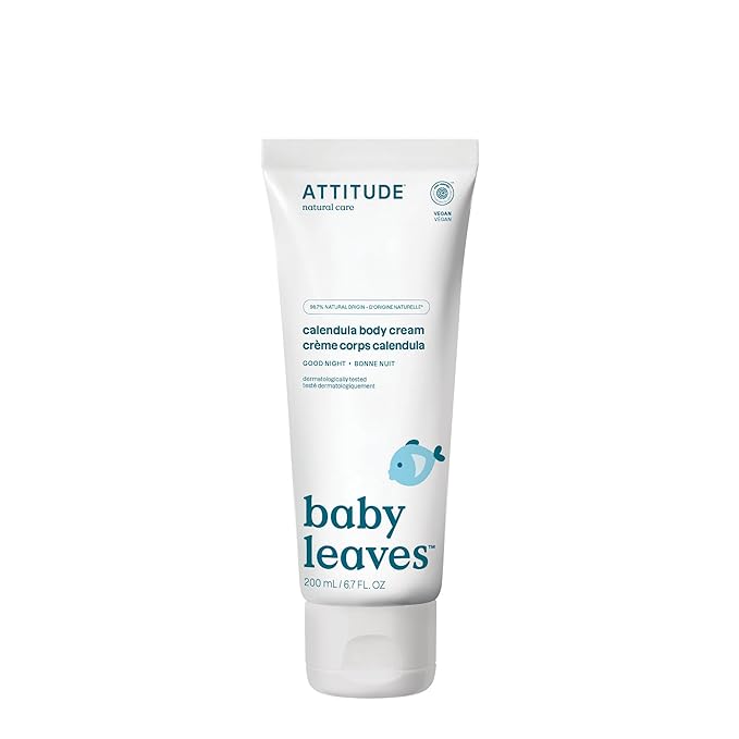 ATTITUDE Body Cream for Baby, EWG Verified, Made by ATTITUDE