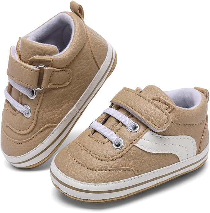 Clowora Baby Boys Girls Shoes Non-Slip Rubber Sole Sneakers Infant First - Image 6