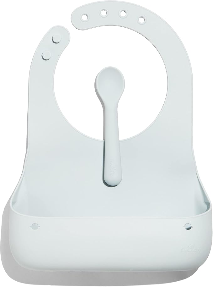 Avanchy Silicone Baby Bibs, Waterproof, Adjustable, BPA Free, Soft Unisex Set by AvanchySustainableBabyDishware