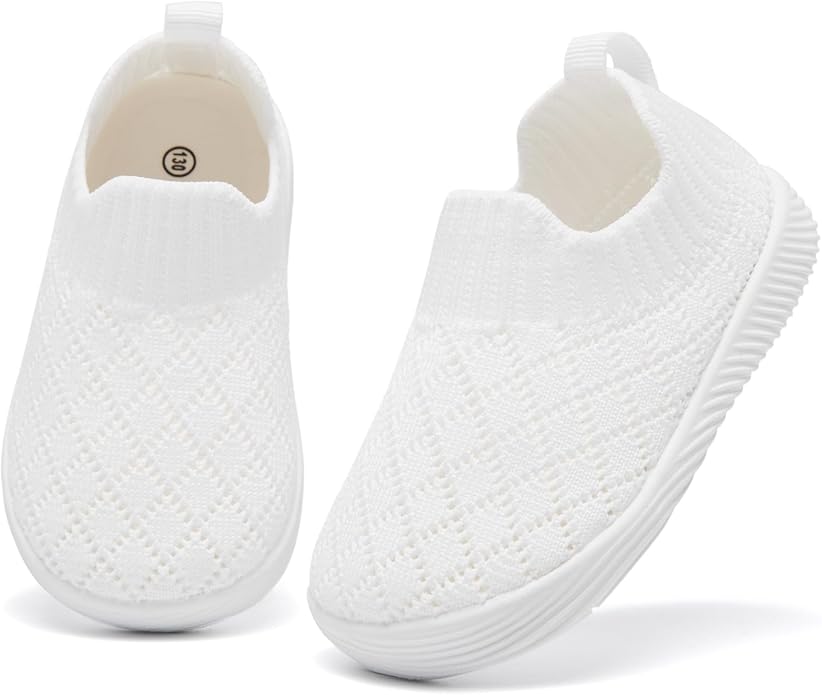 MORENDL Baby Toddler Walking Socks Non-Slip Breathable Unisex Casual Sneakers - Image 2