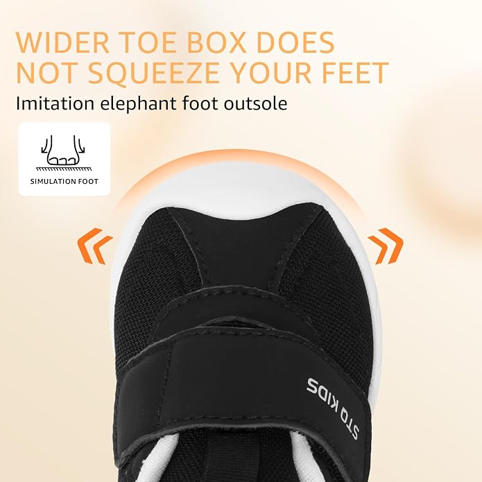Baby Shoes Wide Toe Box Infant Boy Girl First Walker Shoe Toddler Crib Barefoot - Image 5