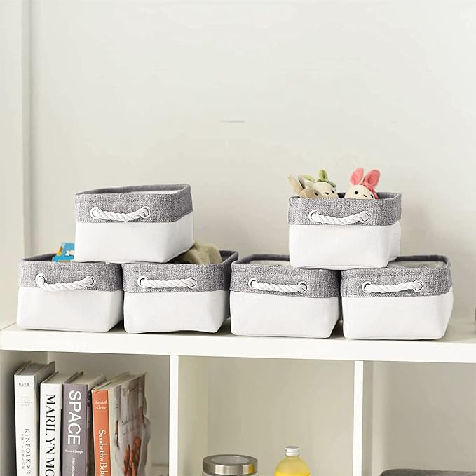 Storage Bins - Storage Baskets for Shelves Storage Cubes - Image 4