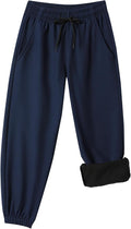 Toddler Fleece Lined Warm Joggers by XiaoLongRen